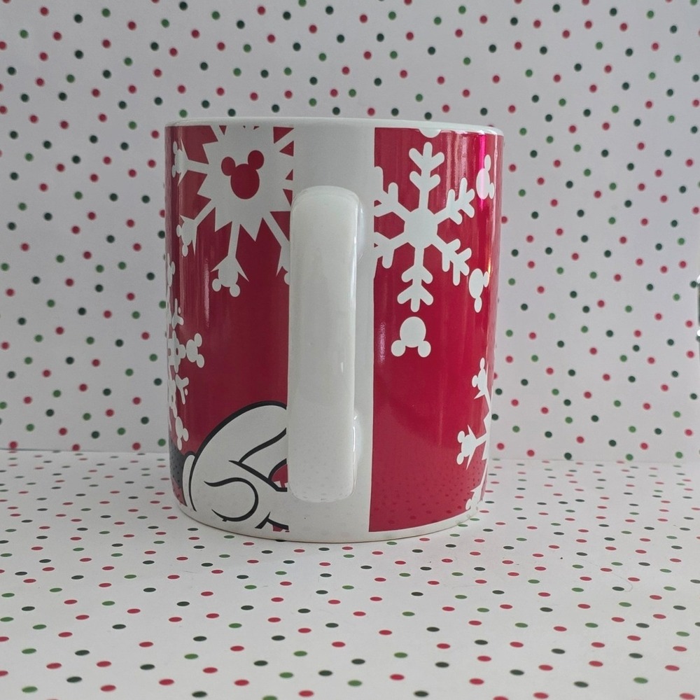 Disney Minnie Mouse Christmas Holiday Mug Red Ceramic Coffee Cup‎ 24 oz Galerie - Picture 2 of 5
